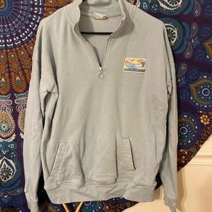 ron jon surf shop quarter zip (size large)